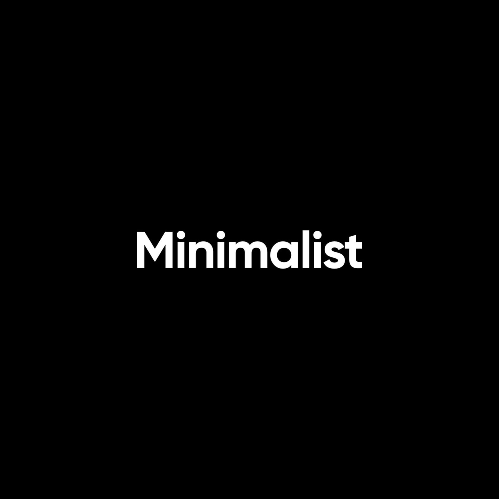 Minimalist