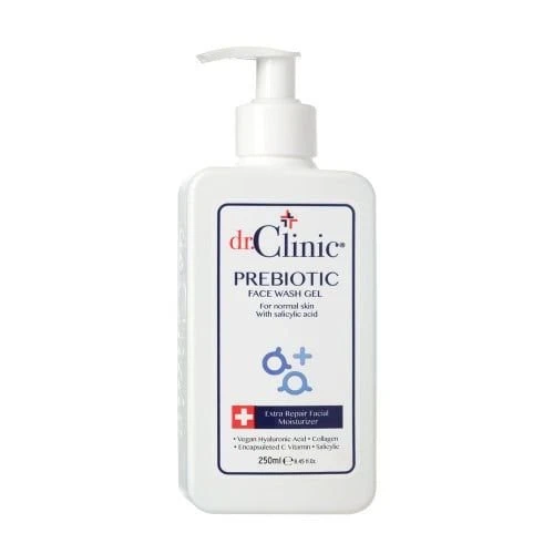 Dr. Clinic Prebiotic Face Wash Gel for Normal Skin with Salicylic Acid