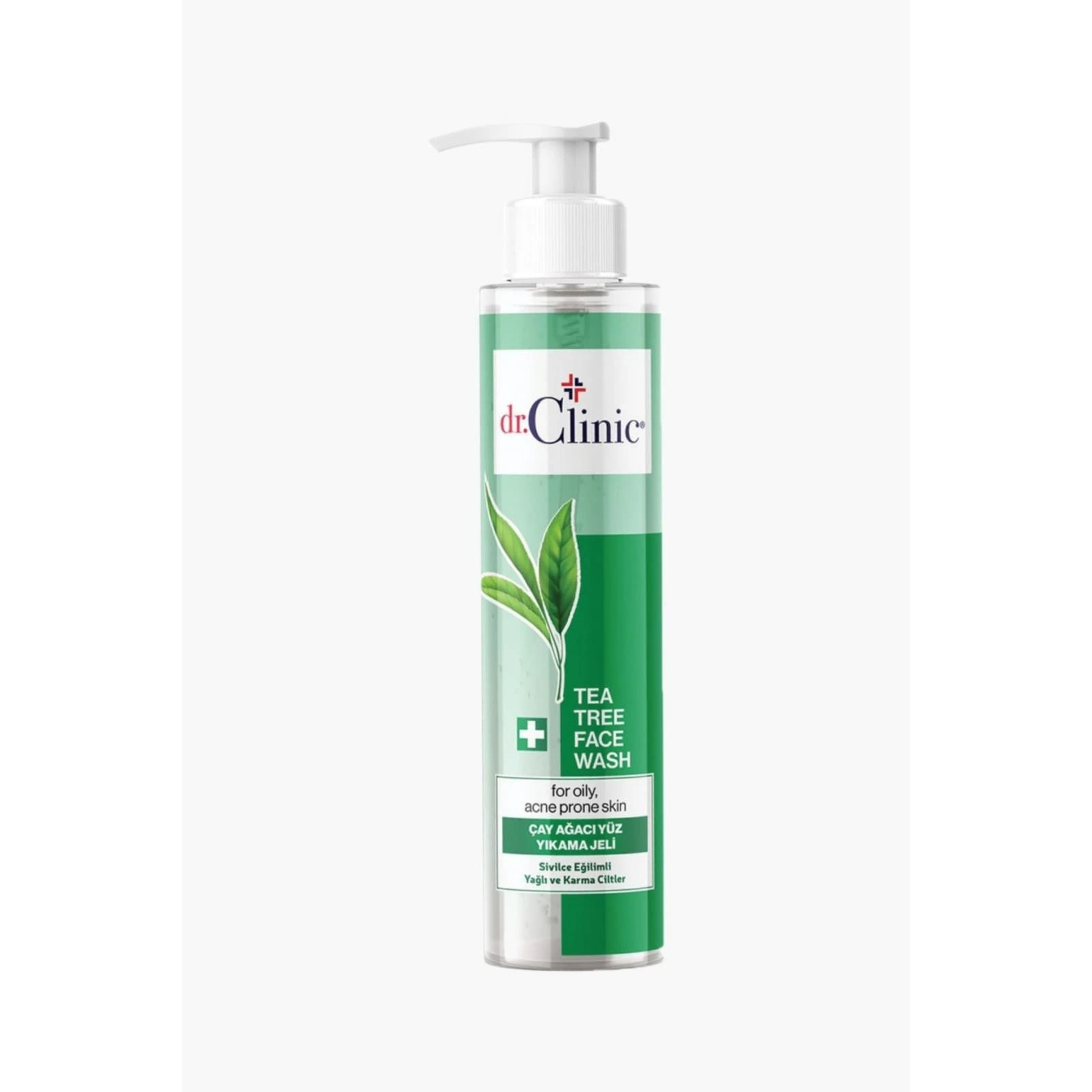 Dr. Clinic Tea Tree Oil Gel Facial Wash for Oily and Acne-Prone Skin