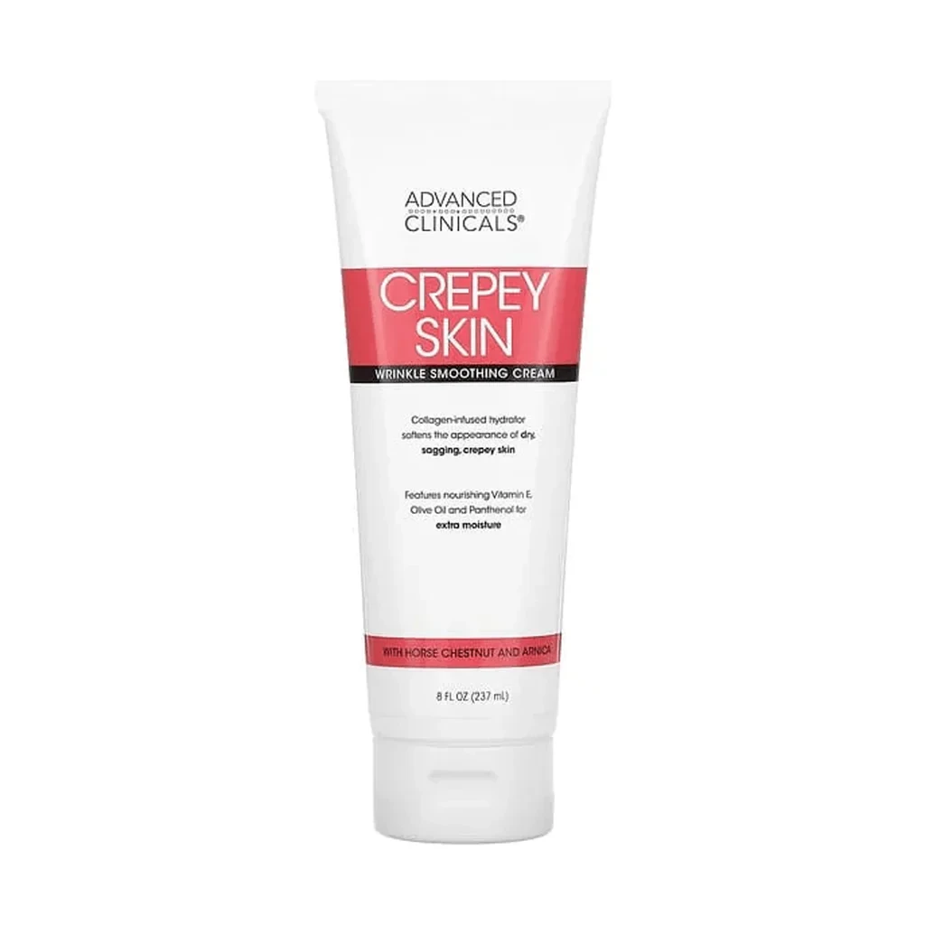 Advanced Clinicals Crepey Skin Wrinkle Smoothing Cream
