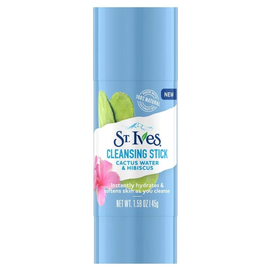 St. Ives Cleansing Stick  Cactus Water & Hibiscus