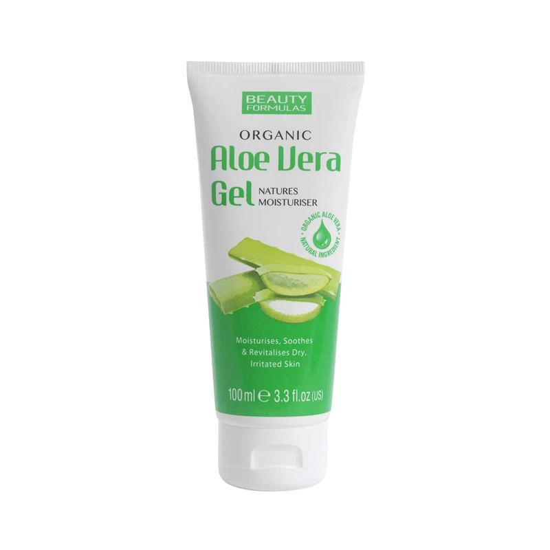 Beauty Formulas Organic Aloe Vera Moisturizing Gel