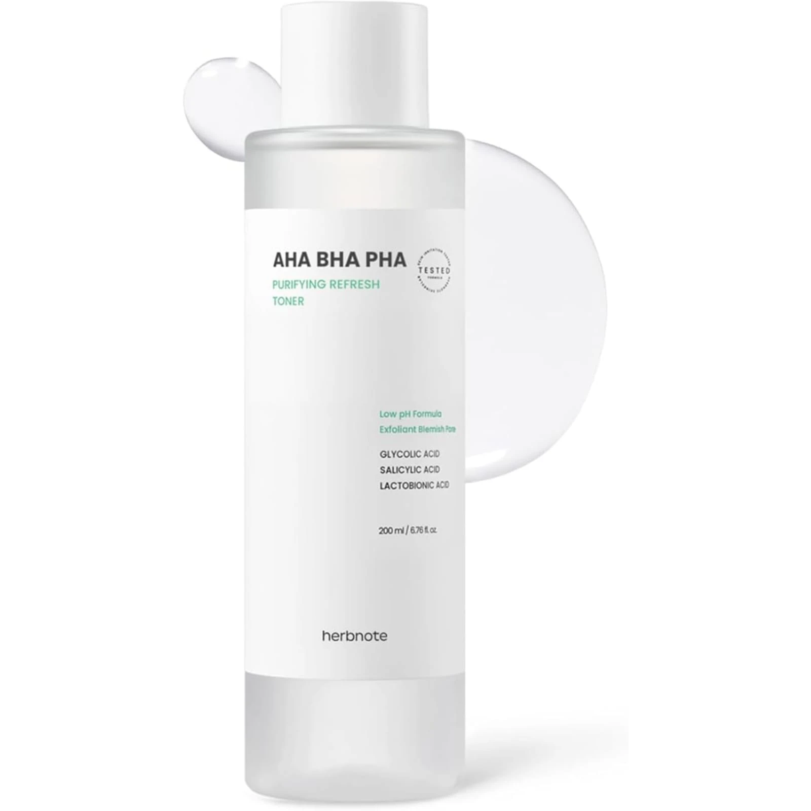 herbnote AHA BHA PHA Purifying Refresh Toner