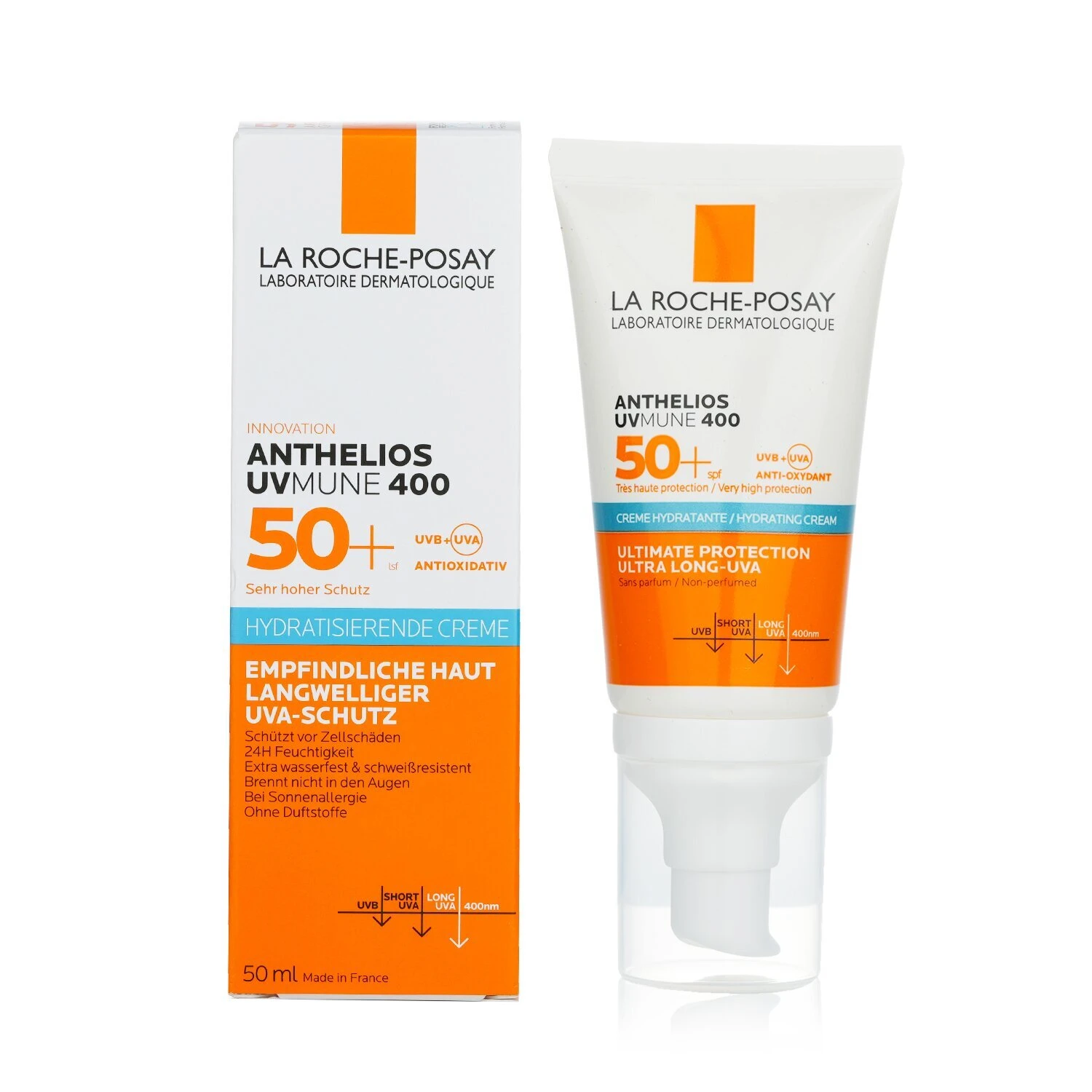 La Roche‑Posay Anthelios Ultra UVMune 400 Hydrating Cream SPF 50
