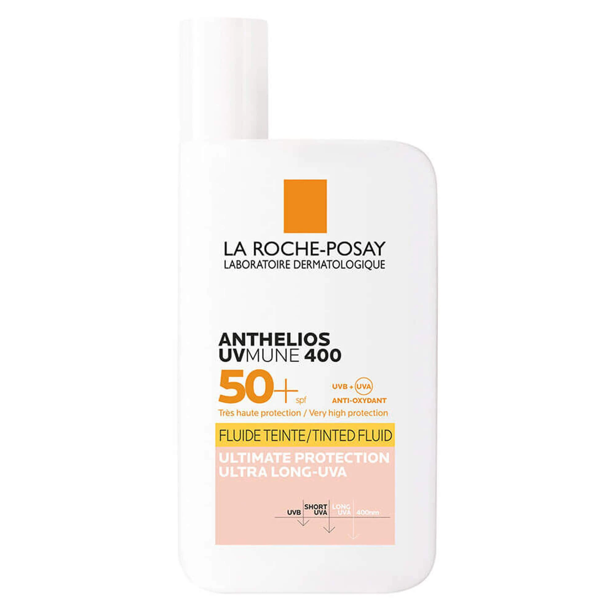 La Roche‑Posay Anthelios UVMune 400 Invisible Tinted Fluid SPF 50+