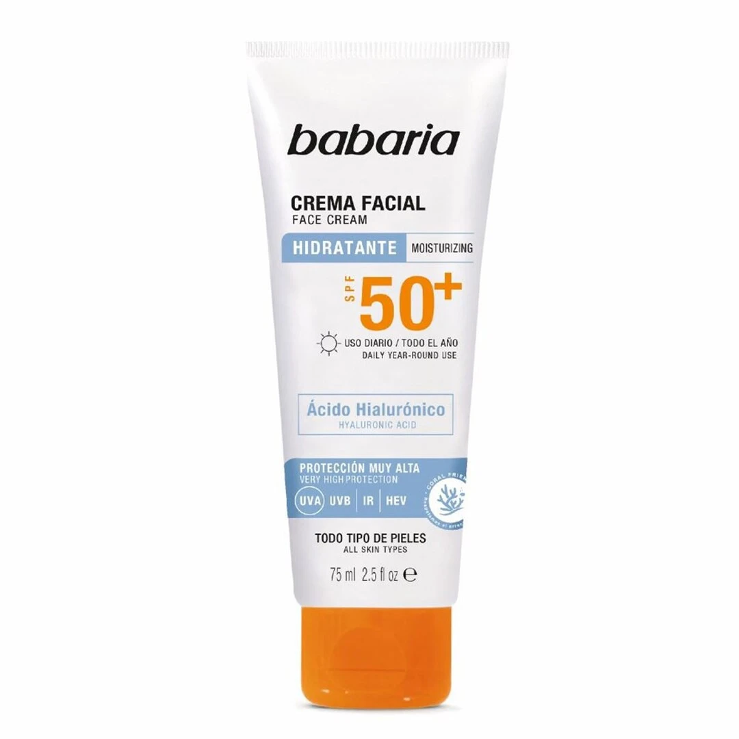 Babaria Facial Hidratante Moisturizing cream SPF50+