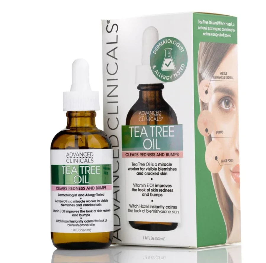 Advanced Clinicals Tea Tree Facial Oil Serum
