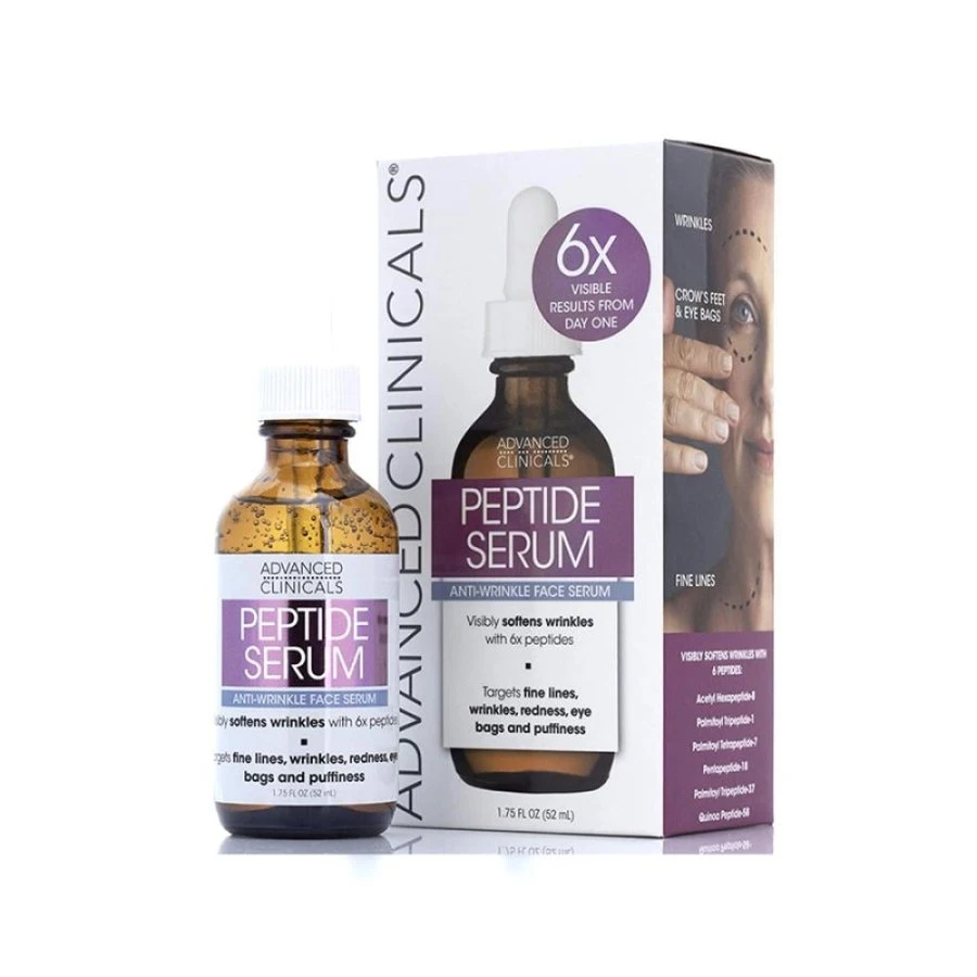 Advanced Clinicals Peptide Serum Anti-Wrinkle Face Serum