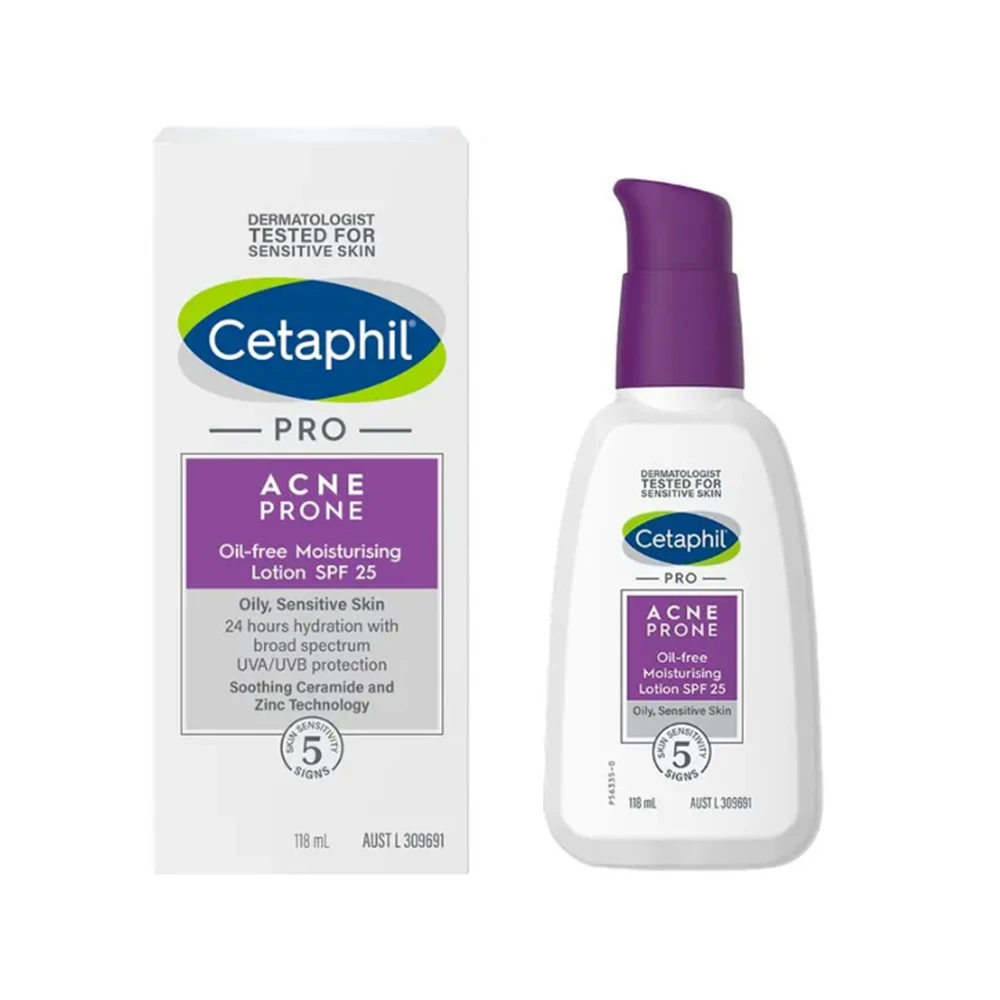 Cetaphil PRO Acne Prone Oil-free Moisturising Lotion SPF25