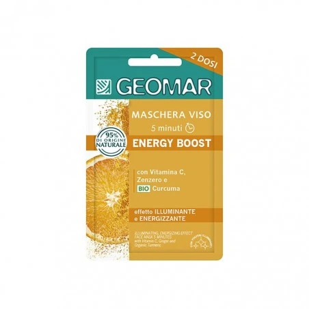Geomar Energy Boost Face Mask (Vitamin C, Ginger & Organic Turmeric)