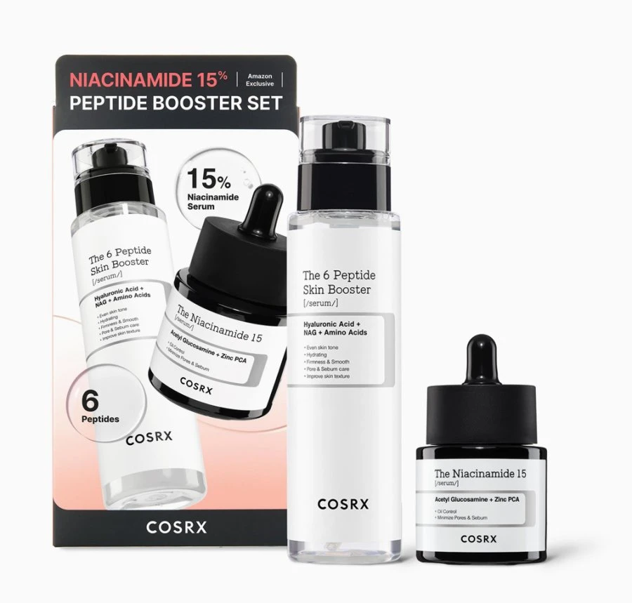 COSRX Niacinamide 15% + The 6 Peptide Skin Booster Set