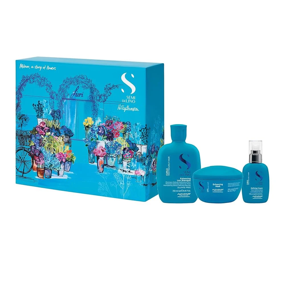 Alfaparf Semi Di Lino Curls Hair Care Set