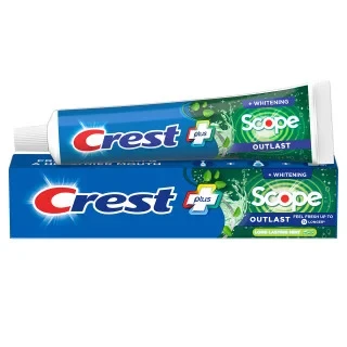 Crest Complete Plus Scope Whitening Toothpaste  Mint Flavor