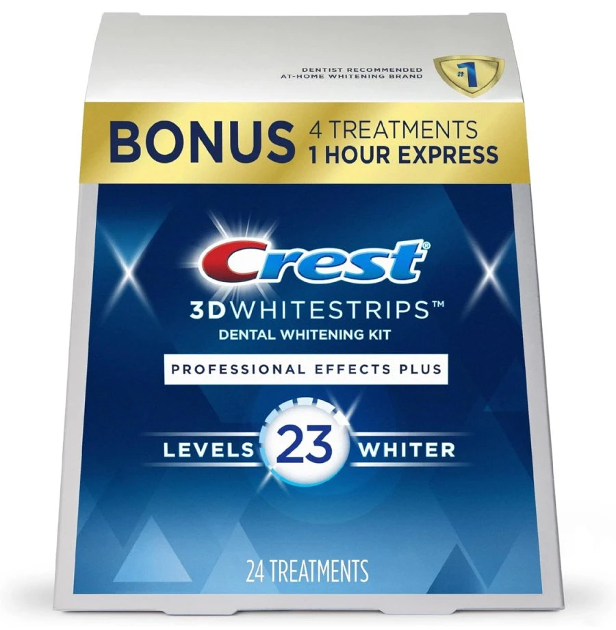 Crest 3D White Whitestrips Dental Whitening set