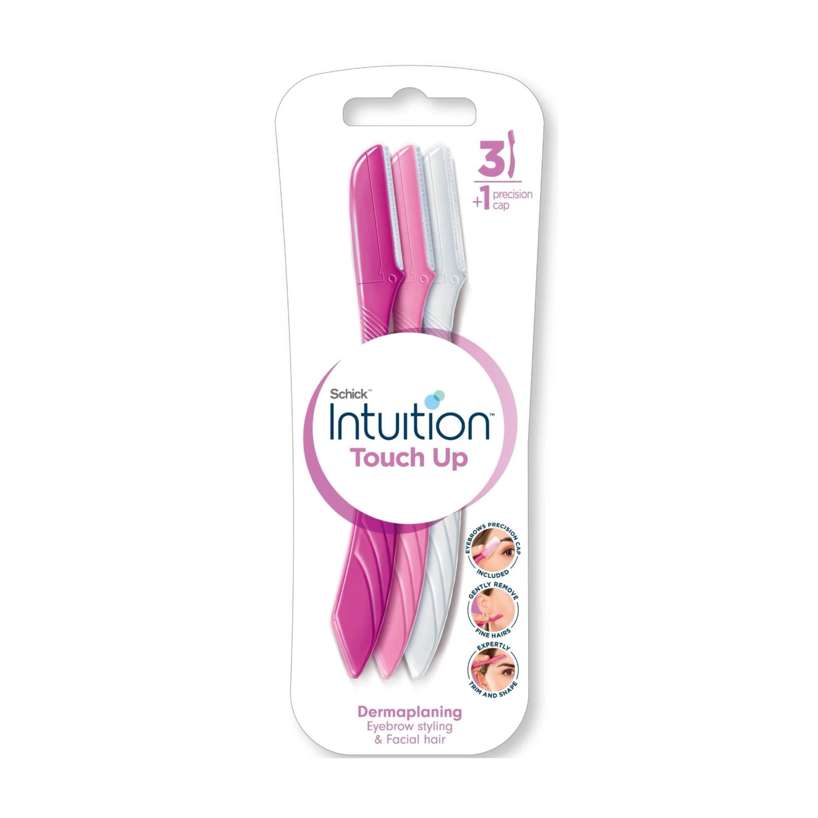 Schick Intuition Touch Up Eyebrow Razors