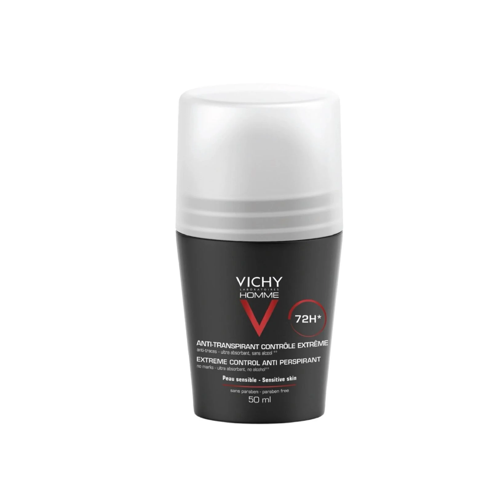 Vichy Homme 72H Extreme Control Anti-Perspirant Roll-On