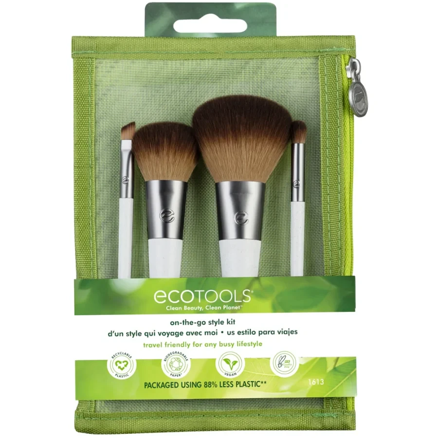 EcoTools On‑the‑Go Style Makeup Brush set