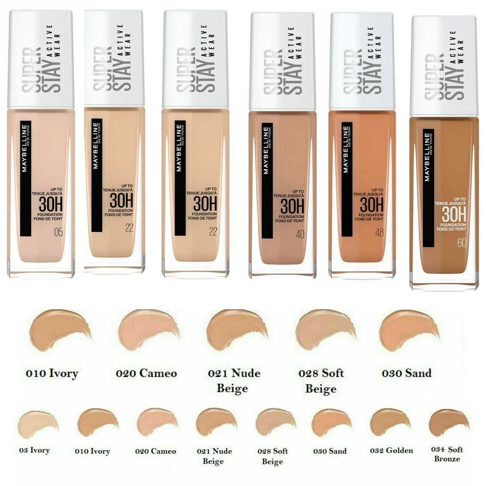 Maybelline Super Stay 30H Full Coverage Foundation