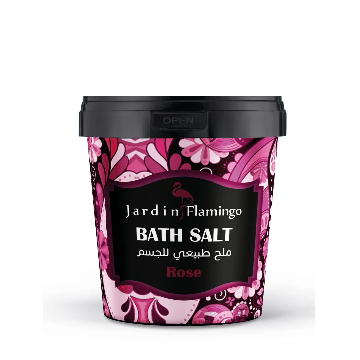 Jardin Flamingo Bath Salt Rose