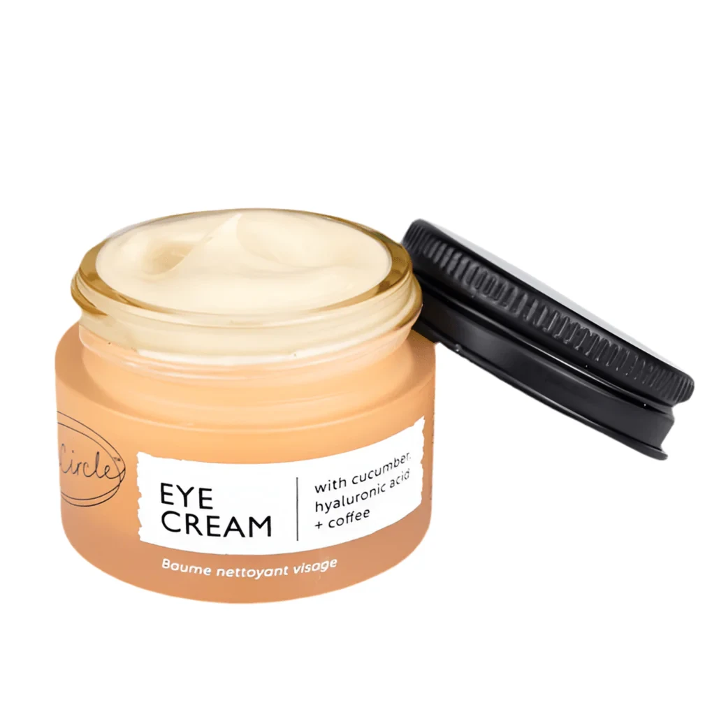 UpCircle Eye Cream with Cucumber, Hyaluronic Acid & Coffee