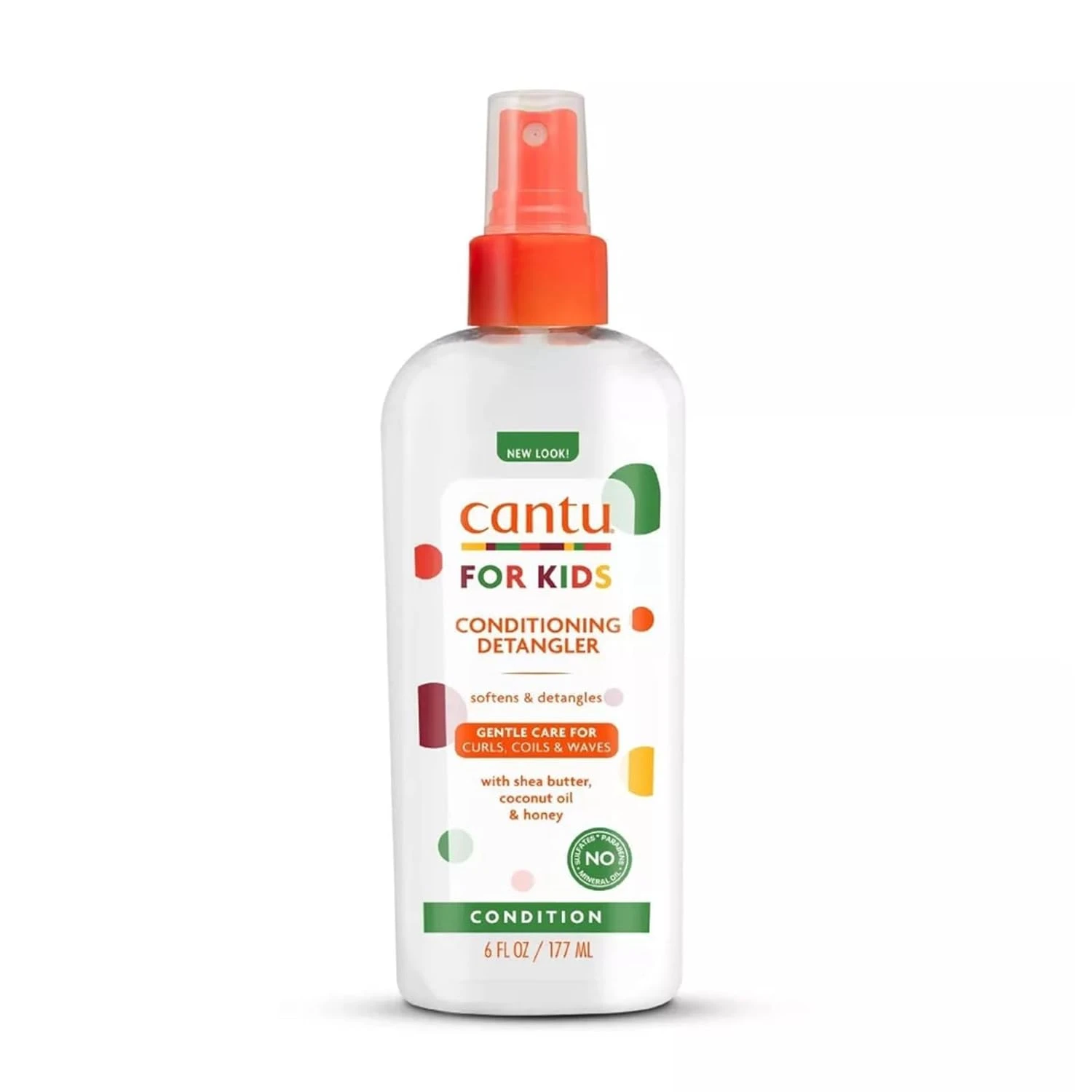 Cantu For Kids Conditioning Detangler with Shea Butter, Coconut Oil & Honey