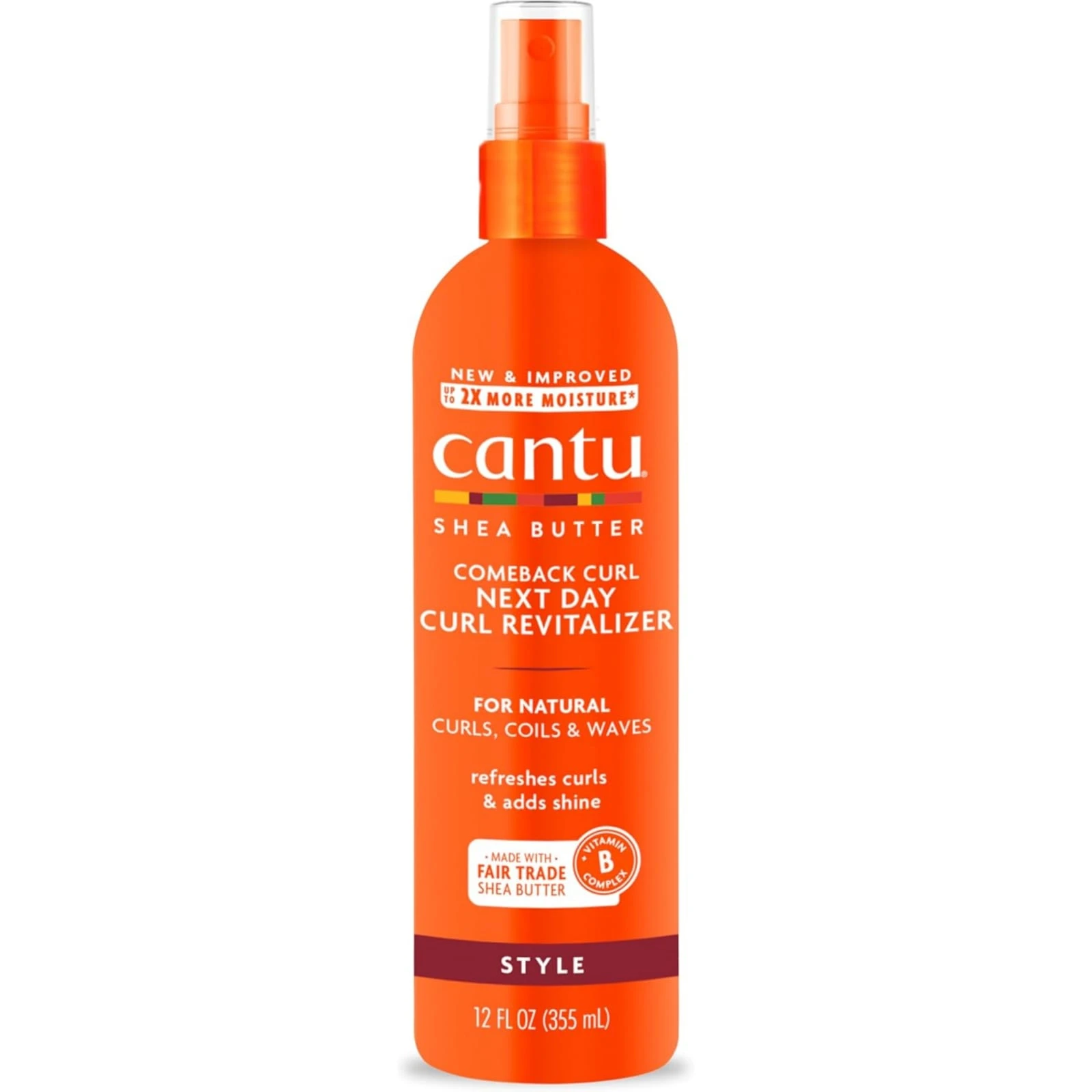 Cantu Shea Butter Comeback Curl Next Day Curl Revitalizer