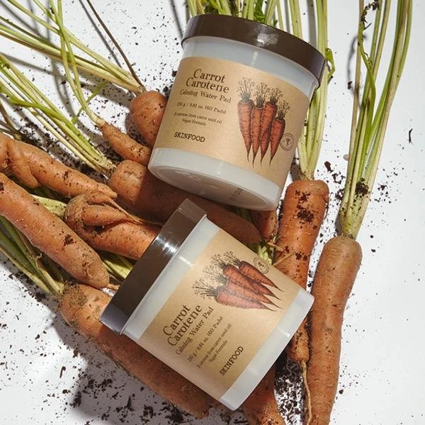 Skinfood Carrot Carotene Calming Water Pad set
