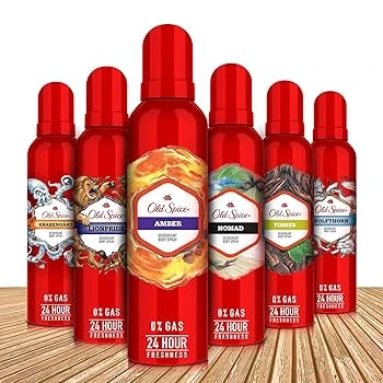 Old Spice Deodorant Body Spray – 0% Gas, 24 Hour Freshness