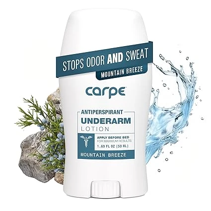 Carpe Antiperspirant Underarm Lotion – Mountain Breeze