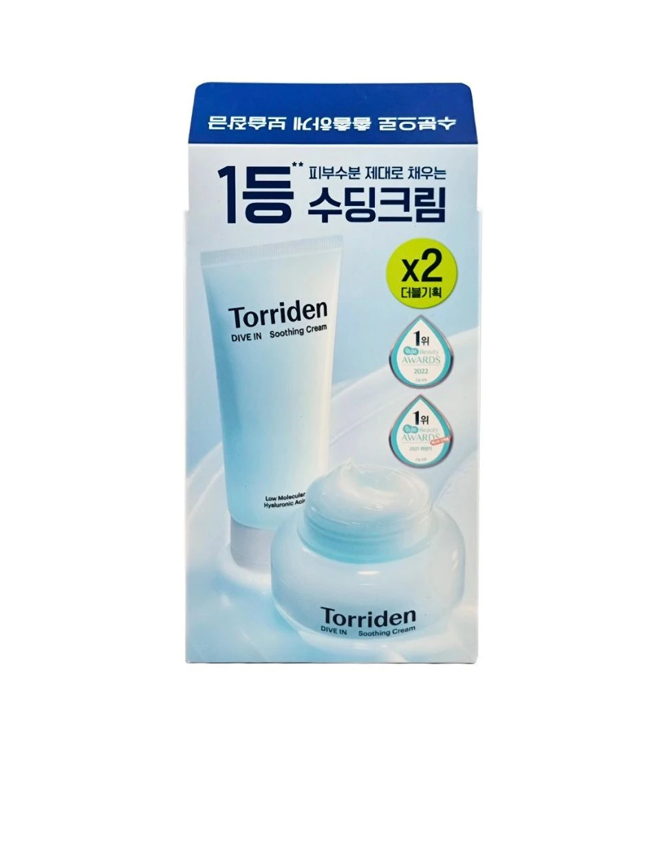 Torriden DIVE-IN Soothing Cream set