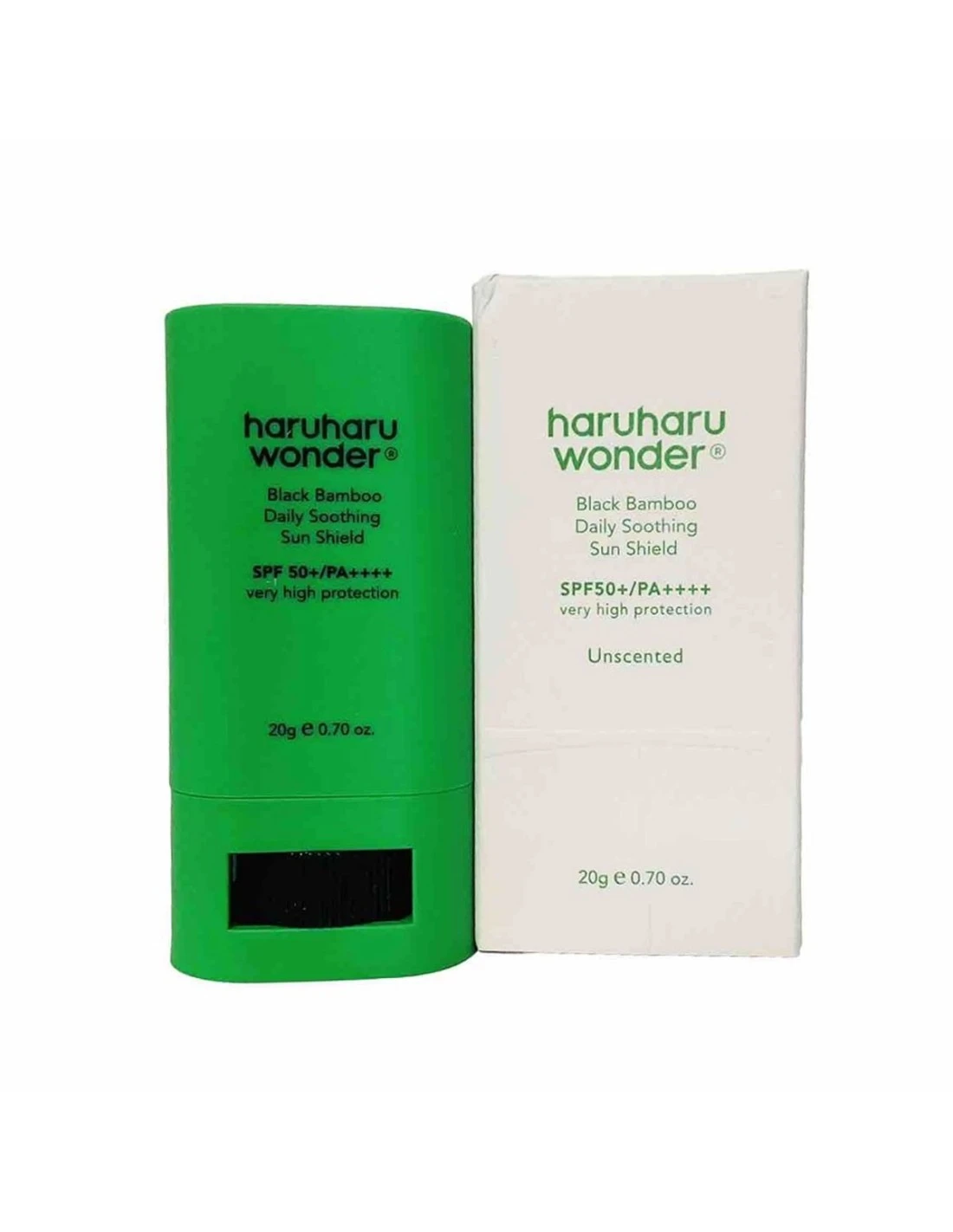 Haruharu Wonder Black Bamboo Daily Soothing Sun Shield SPF50+/PA++++ (Unscented)